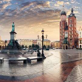 Cracovie : Tour de ville en voiture électrique