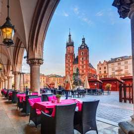 Cracovie : Visite touristique de la ville en voiturette de golf électrique