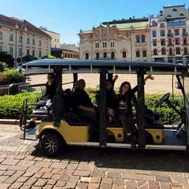 Cracovie : visite de la ville en voiturette de golf électrique