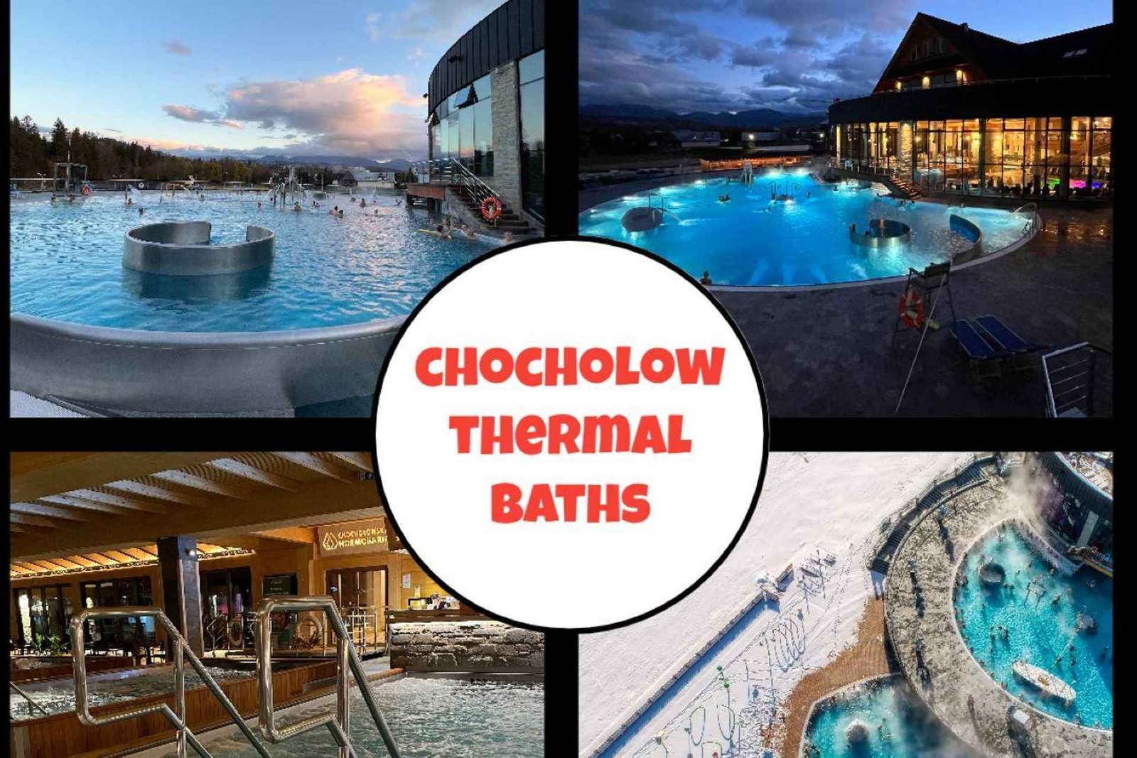 Cracovie : Soirée aux thermes