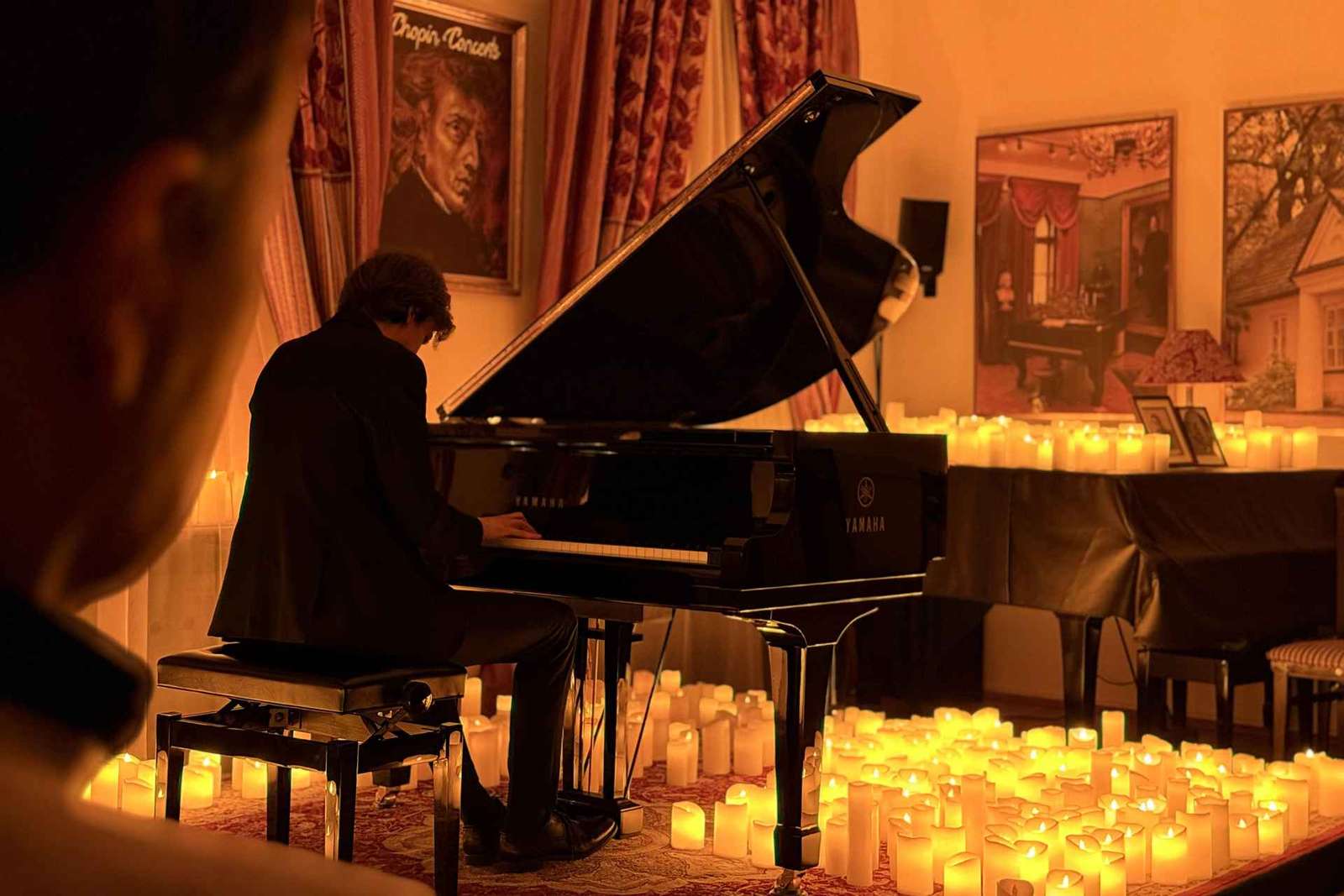 Cracovie : concert Chopin aux chandelles avec vin