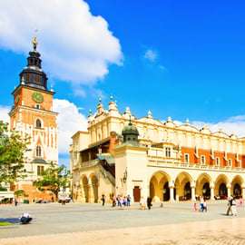 Cracovie : Visite touristique de la ville en voiturette de golf électrique