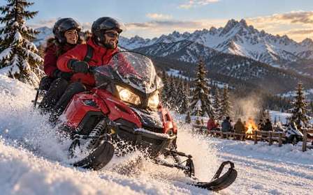 Cracovie : excursion à Zakopane en motoneige et feu de camp