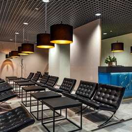 Salon Business de l'aéroport KRK Jean Paul II de Cracovie-Balice