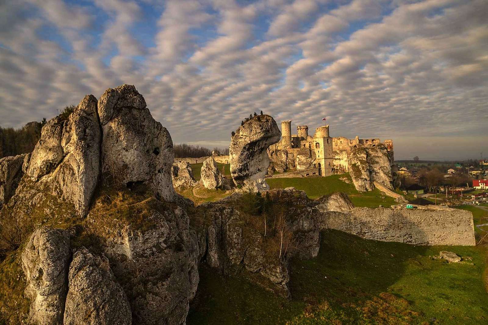 Au départ de Cracovie : Visite du parc national d'Ojców et du château d'Ogrodzieniec