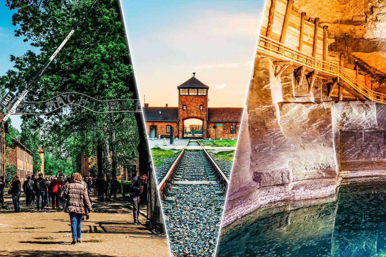 Cracovie : Auschwitz et mine de sel de Wieliczka visite guidée d'une journée