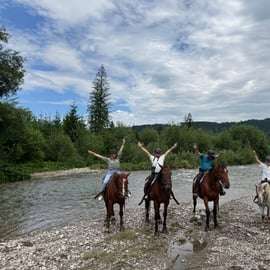 Cracovie : excursion d'une journée à Zakopane avec balade à cheval et bains thermaux