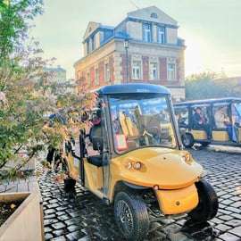 Cracovie : Visite touristique du quartier juif et du ghetto en voiturette de golf