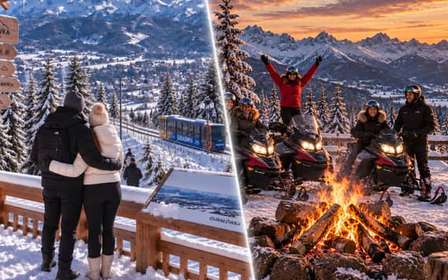 Cracovie : excursion à Zakopane en motoneige et feu de camp