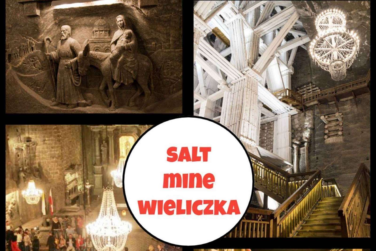 Depuis Cracovie : Excursion d'une demi-journée à la mine de sel de Wieliczka avec prise en charge