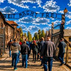 Depuis Cracovie : Excursion d'une journée à Auschwitz-Birkenau avec transport