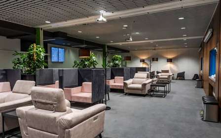 Salon Business de l'aéroport KRK Jean Paul II de Cracovie-Balice