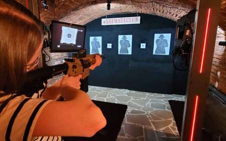 Krakow Axe Mate Club : billet d'entrée au stand de tir