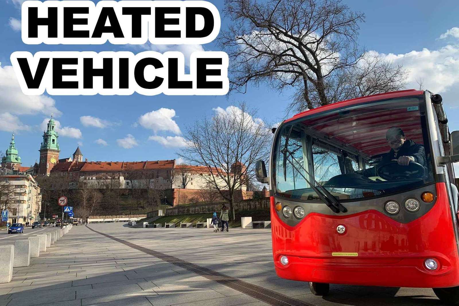 Cracovie : Visite touristique de la ville en voiturette de golf partagée ou privée