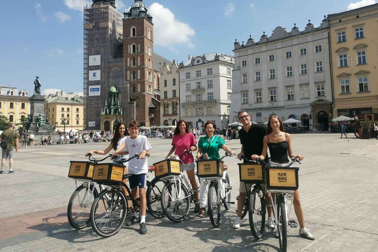 Cracovie : Visite guidée de la vieille ville à vélo